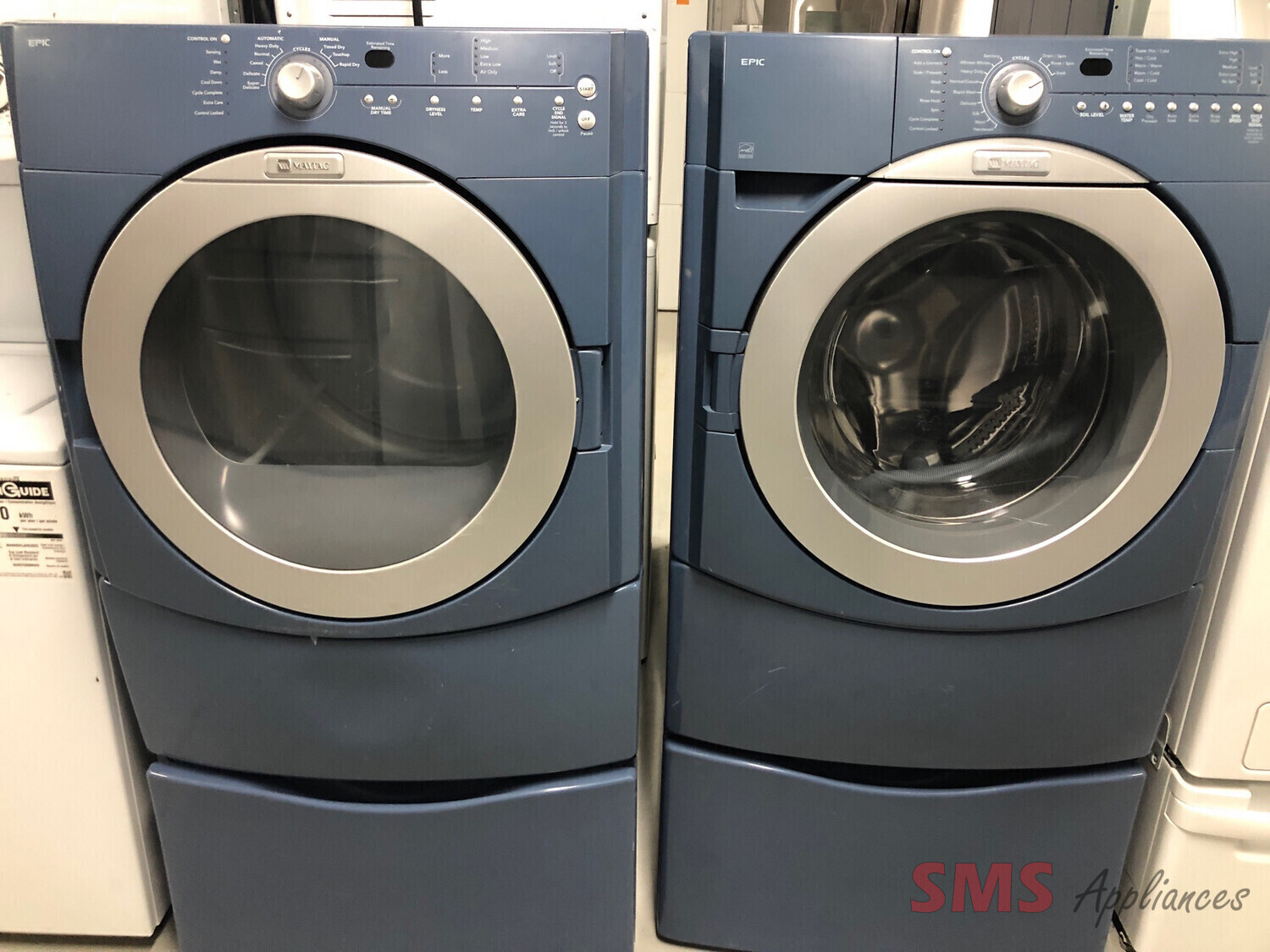 Maytag 27" Washer and Dryer Set MFW9800TK0 /  YMED9800TK0