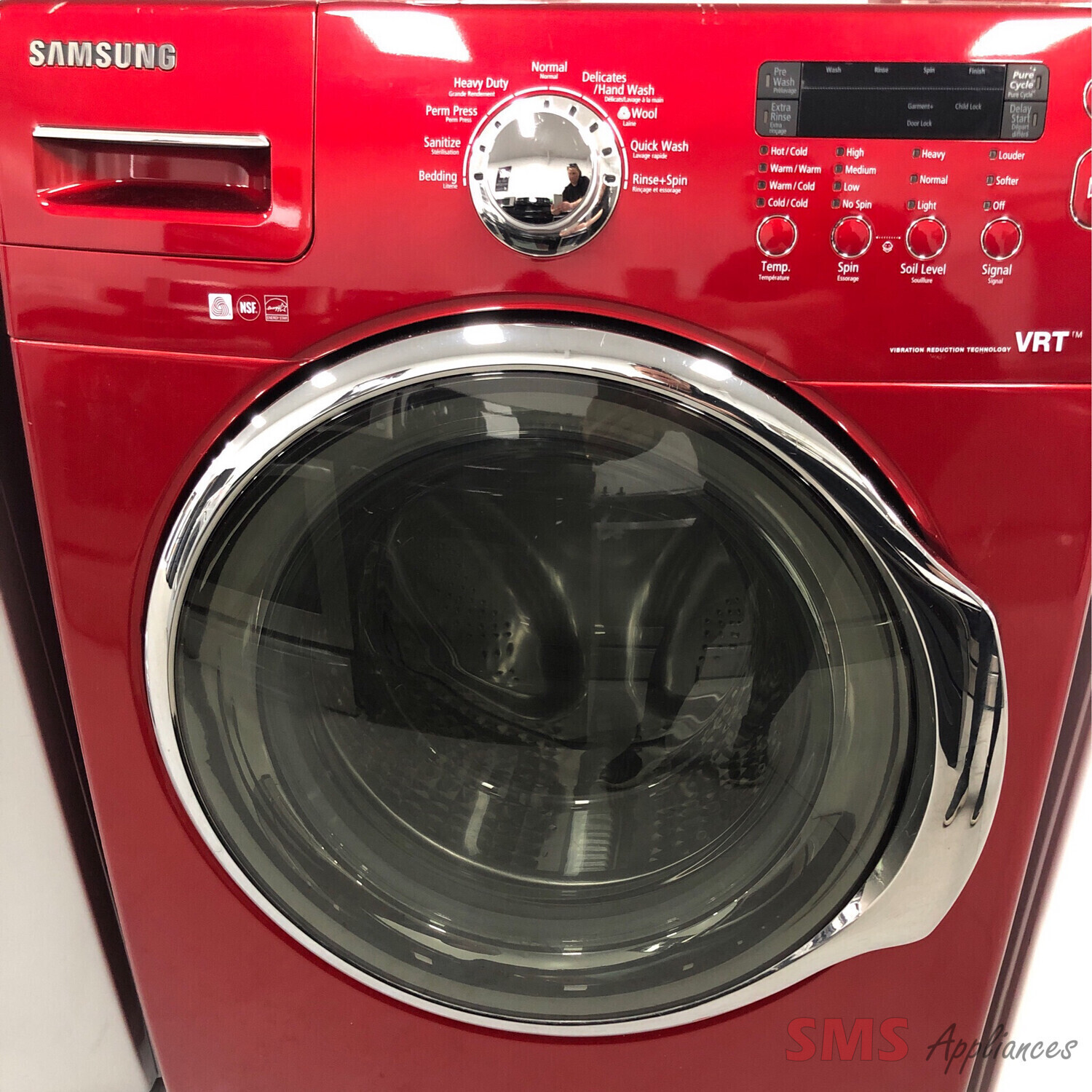 Samsung 27" Front-Load Electric Washer 4.4 Cu.Ft WF340ANR/XAC