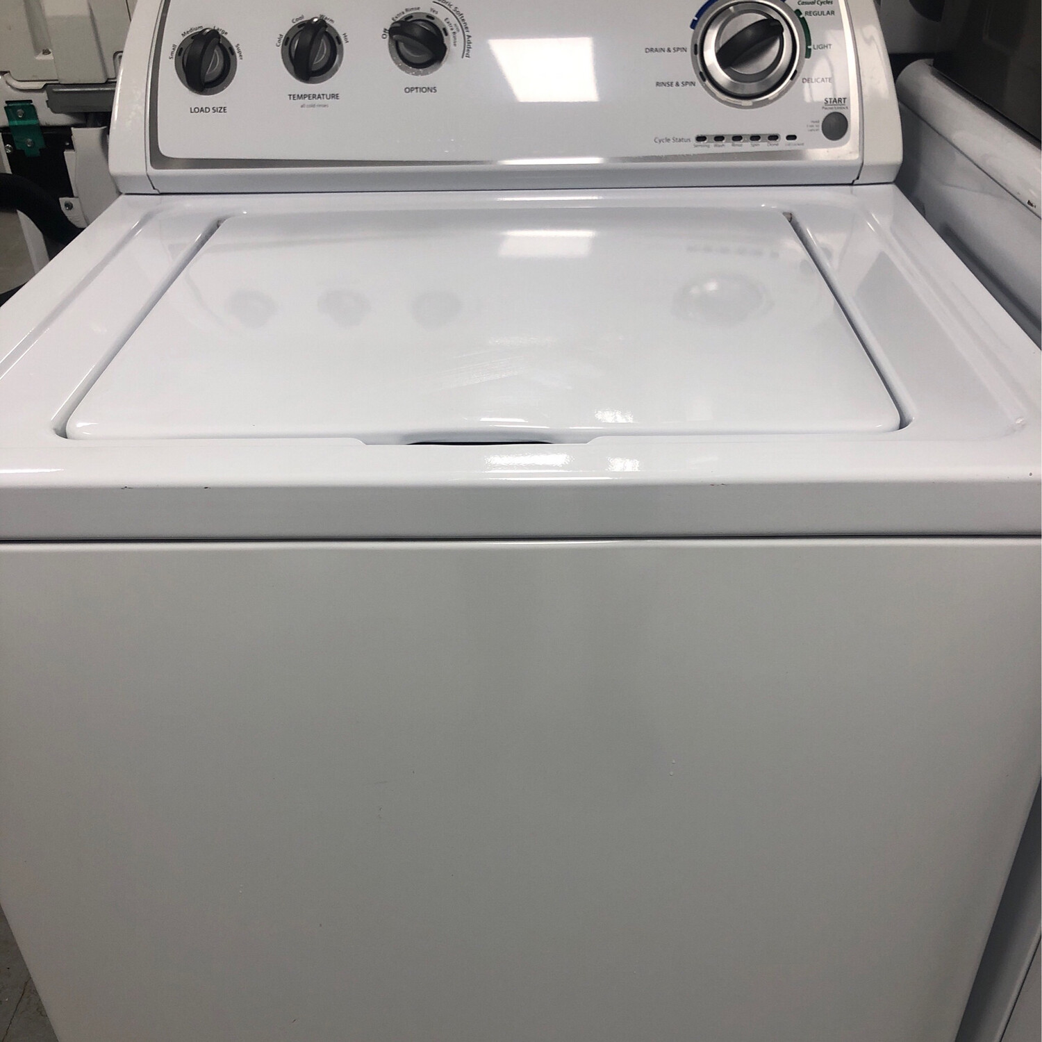 Whirlpool 27" Top-Load Washer 3.9 Cu.Ft WTW4800XQ4