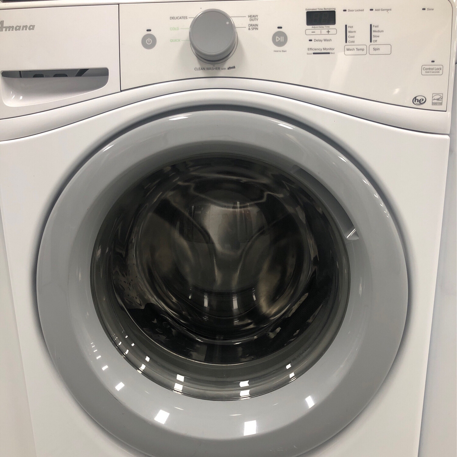 Amana Front-Load Electric 4.8 Cu.Ft Washer NFW5800DW0