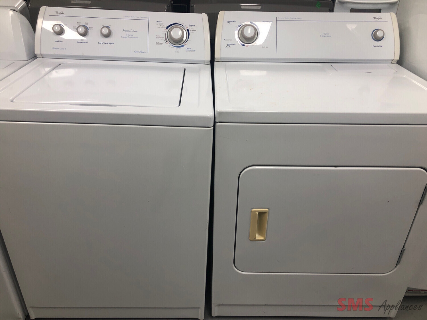 Whirlpool Top-Load Washer and Dryer Set