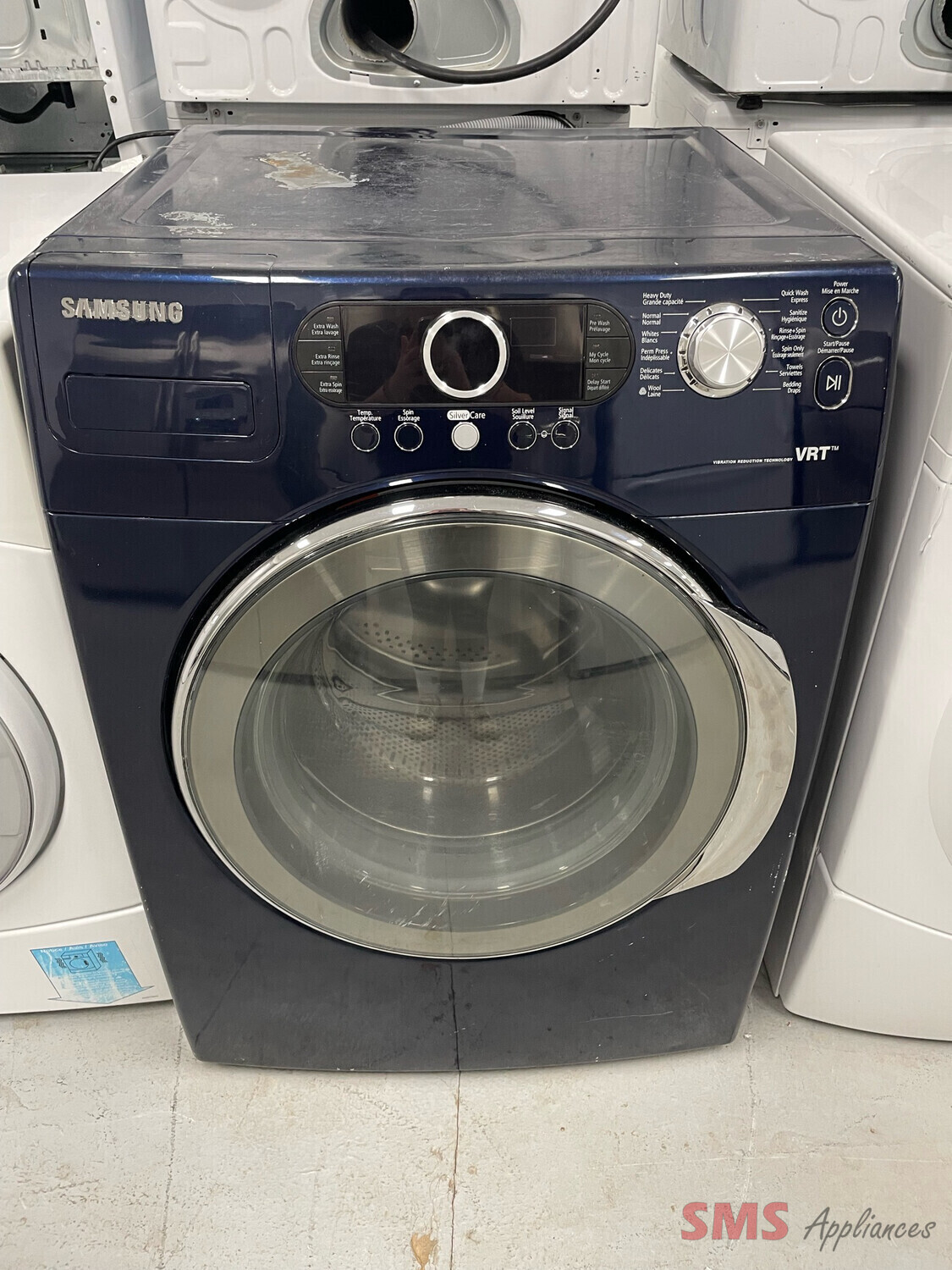 Samsung 27" Front-Load Electric Washer, 3.8 Cu.Ft WF337AAL/XAC