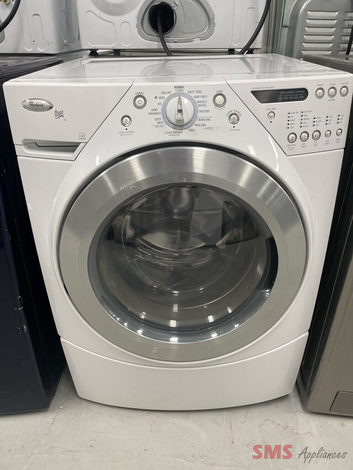 Whirlpool Duet 27" Front-Load Electric Washer, 4.0 Cu.Ft WFW9400SW01