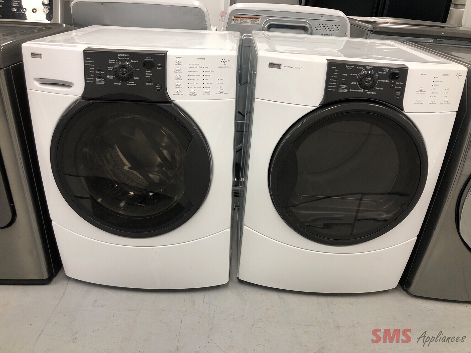 Kenmore Front-Load Washer and Dryer Set