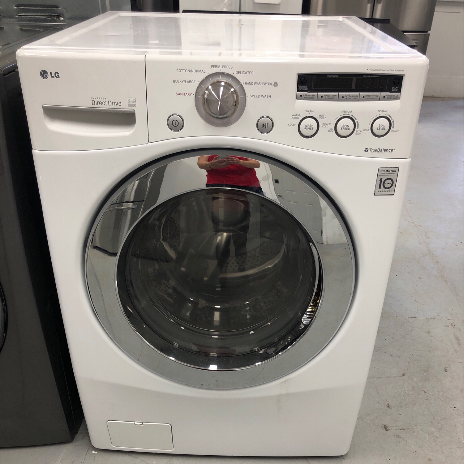 LG Front-Load Washer,4.0 Cu.Ft