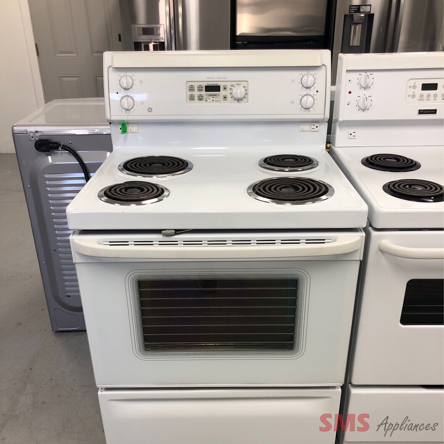GE Coil-Top Range GRCL3650ZWW-2