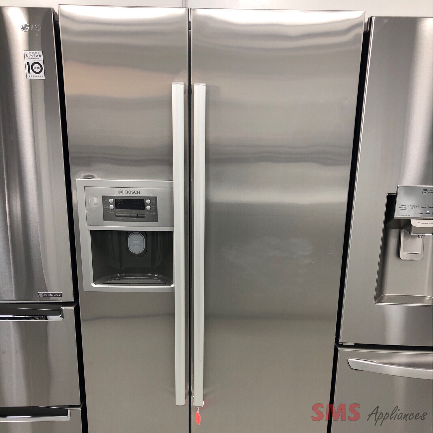 Bosch 36" Side By Side Refrigerator B20CS50SNS/02