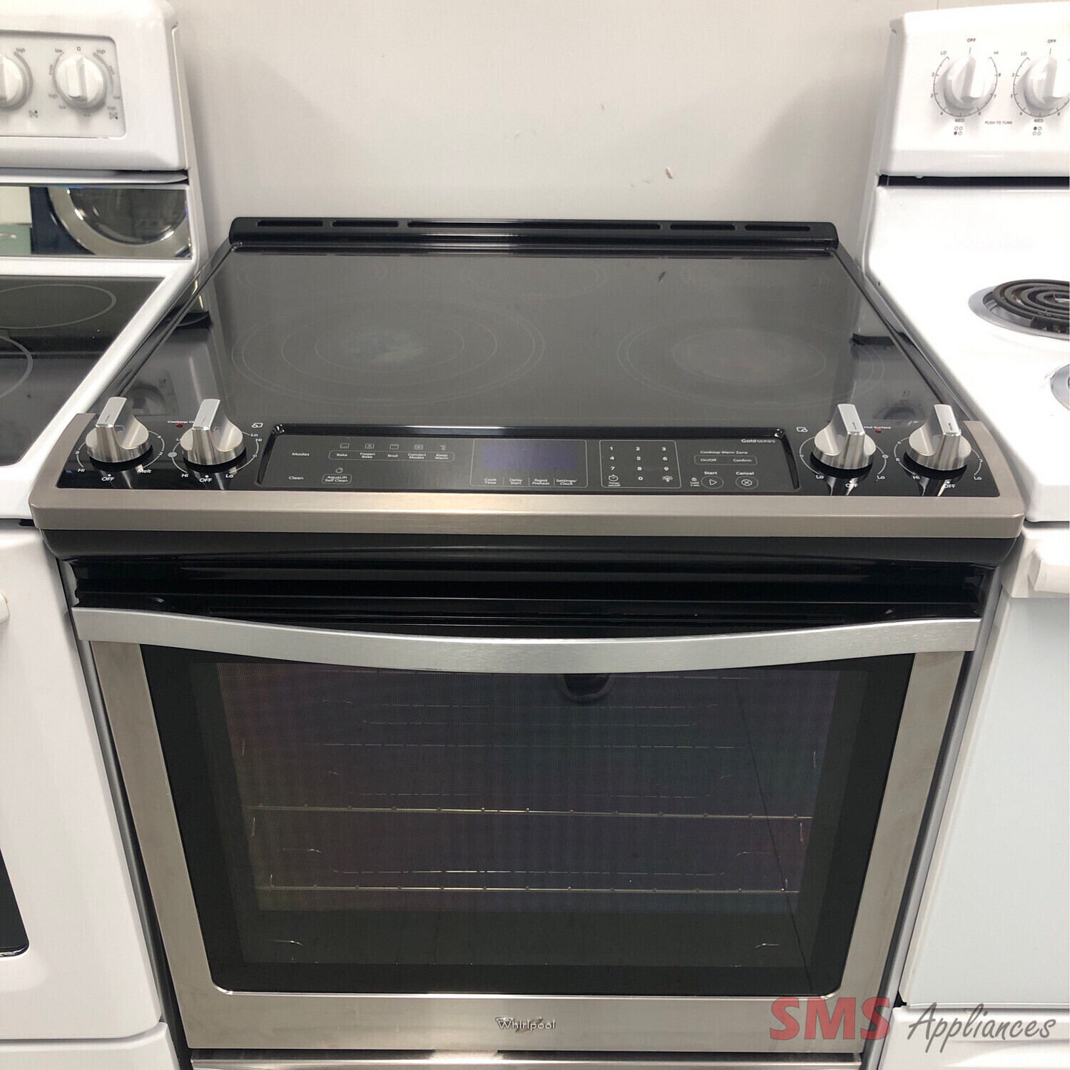 Whirlpool Slide-In Electric Glass-Top Range YWEE745H0FS0