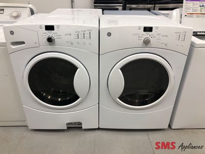 GE Front-Load Washer & Dryer Set GFAN1000L2WW / GFMN100EL0WW