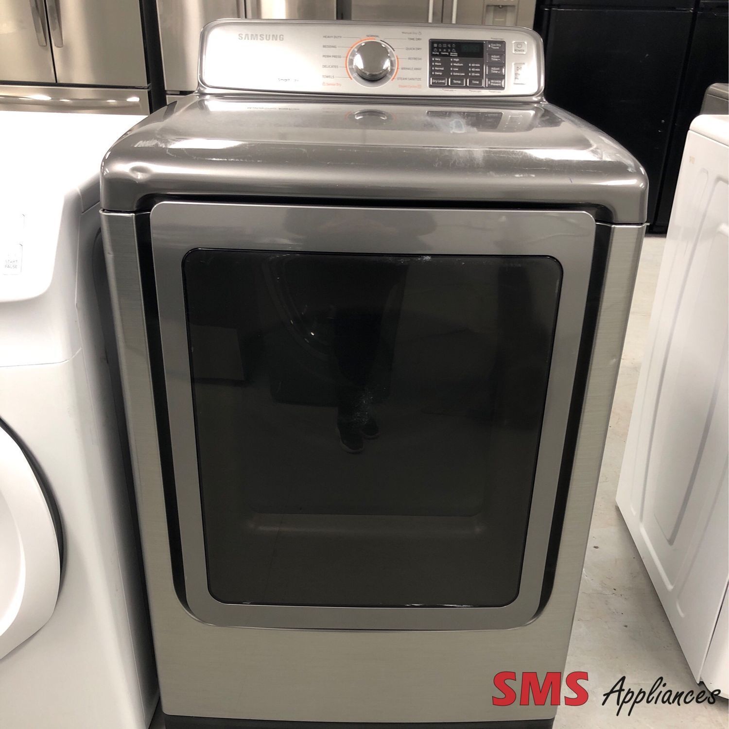 Samsung  7.4 Cu.Ft Front-Load Dryer  DVE50M7450P/AC