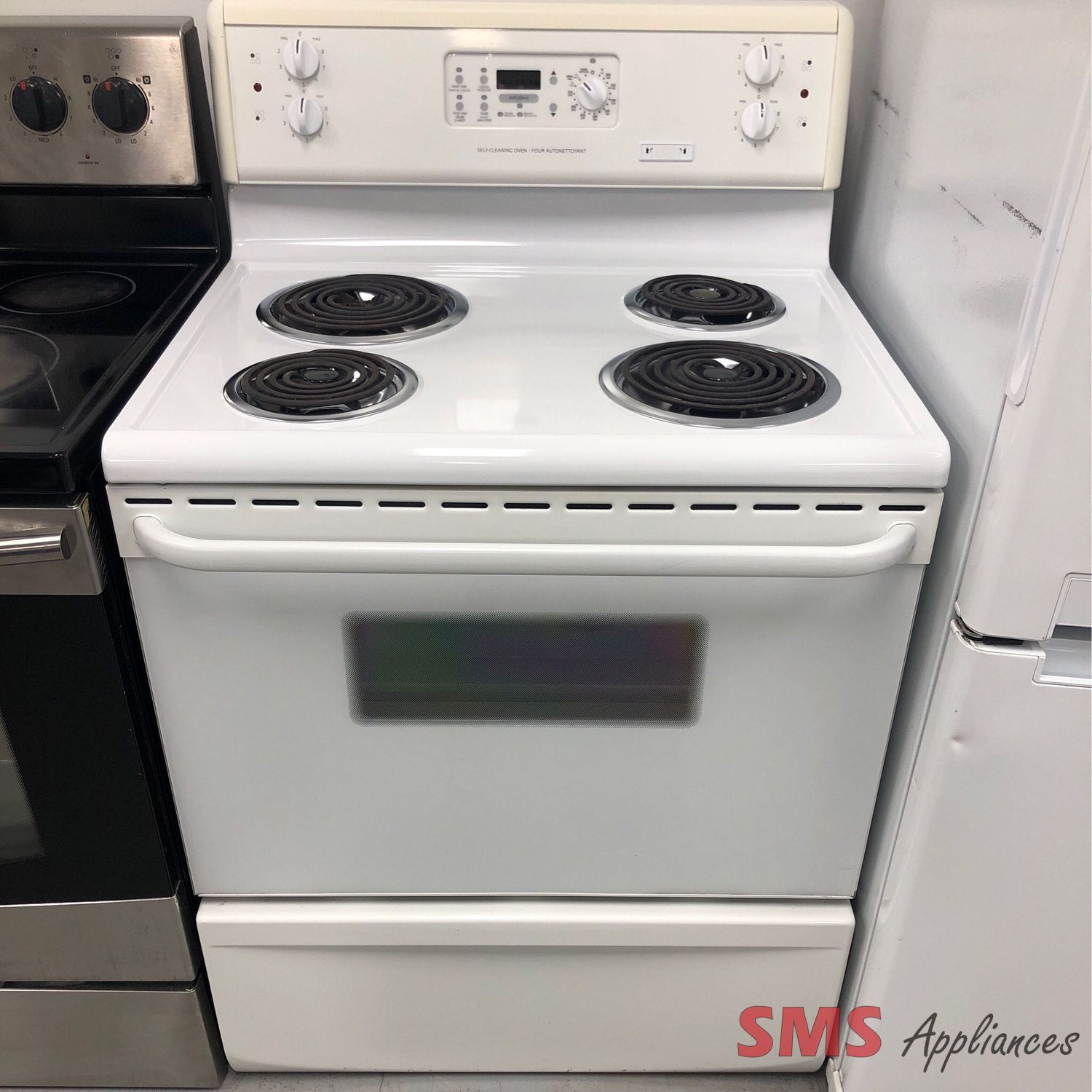 Frigidaire 30” Coil-Top Range CMEF352CHS1