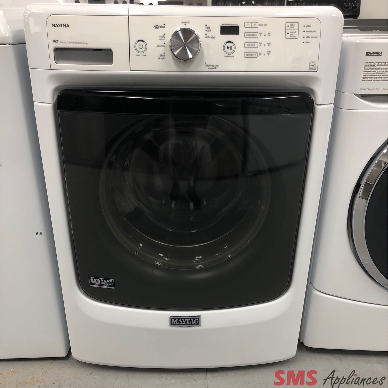 Maytag Front-Load 4.8 Cu.Ft Washer MHW3100DW0
