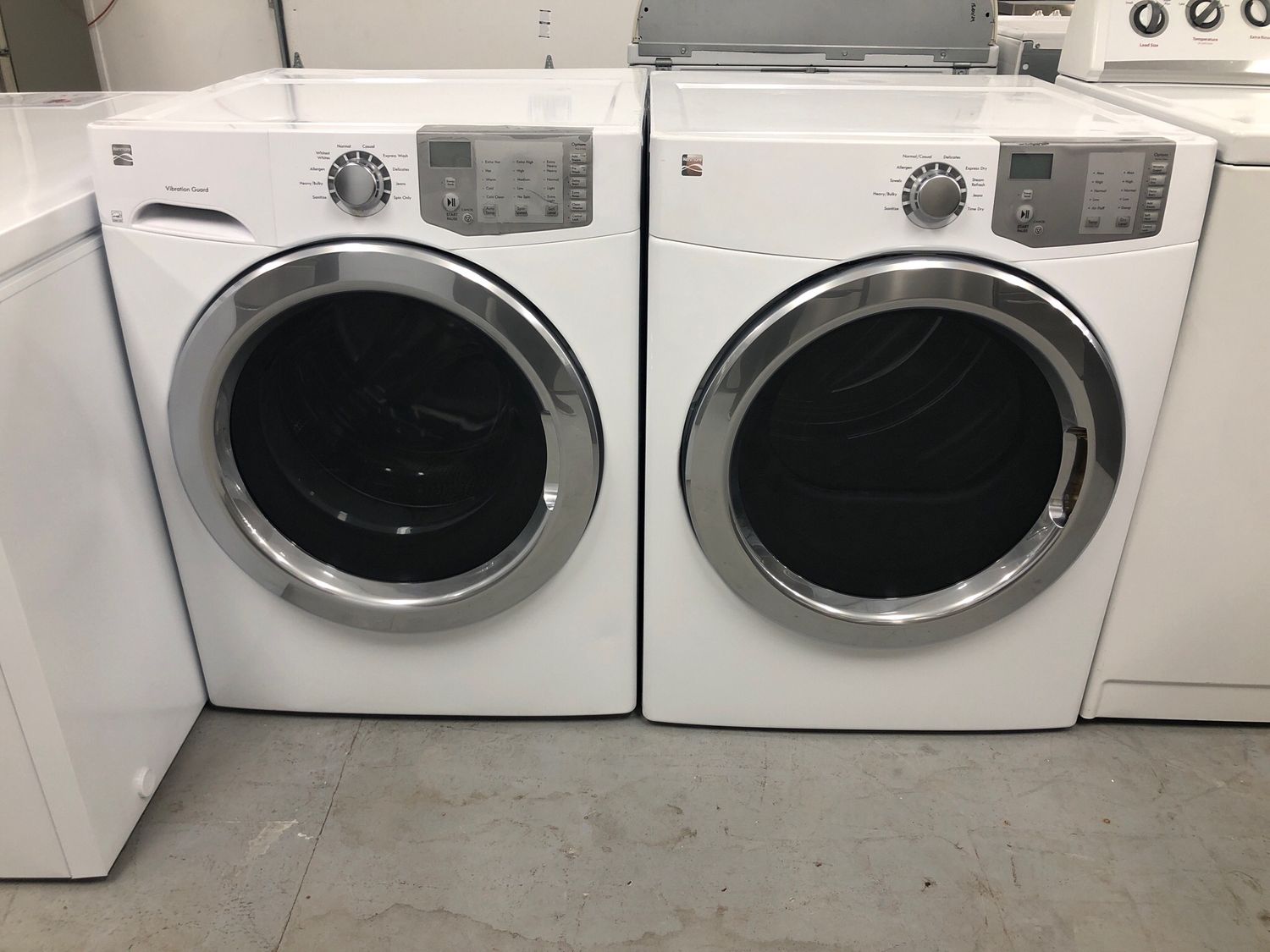 Kenmore Front-Load Washer & Dryer Set  970-C480820/970-C880823