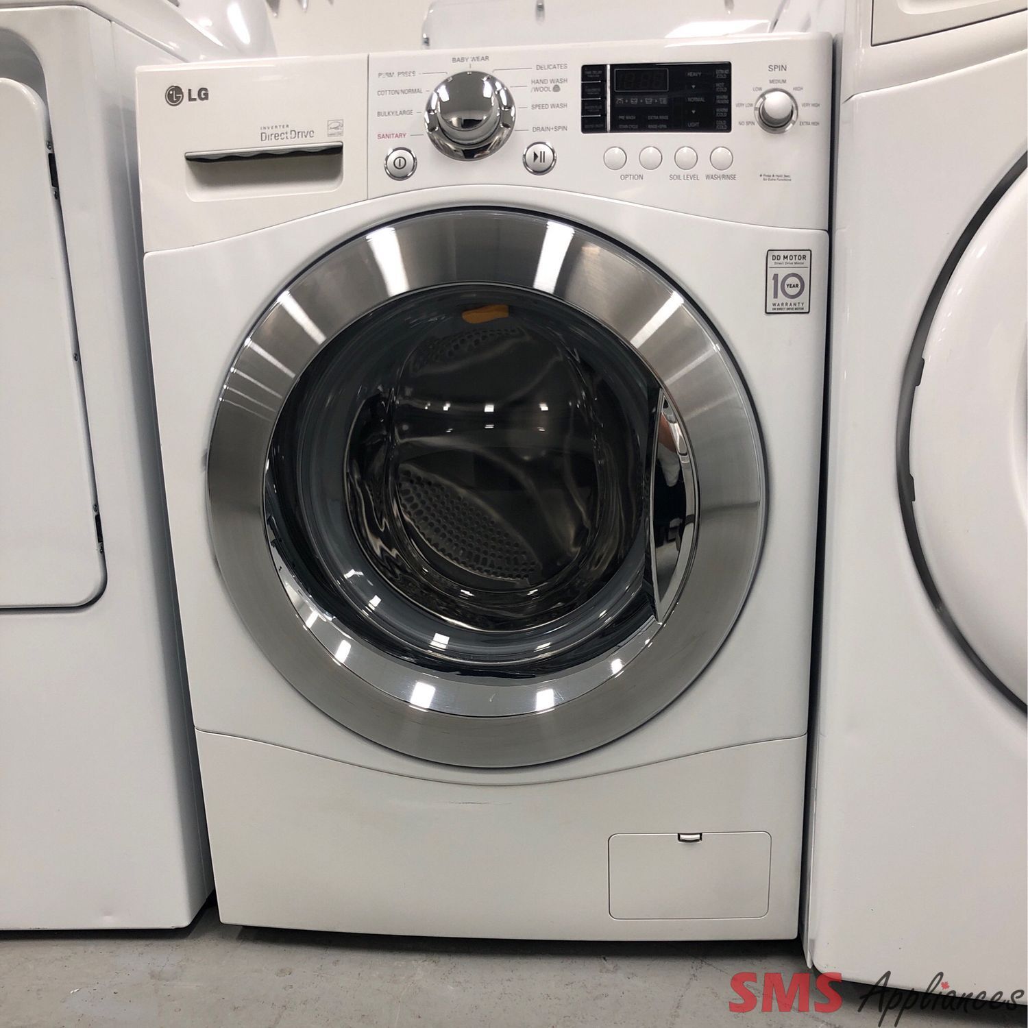 LG 24” Front-Load Washer WM1355HW