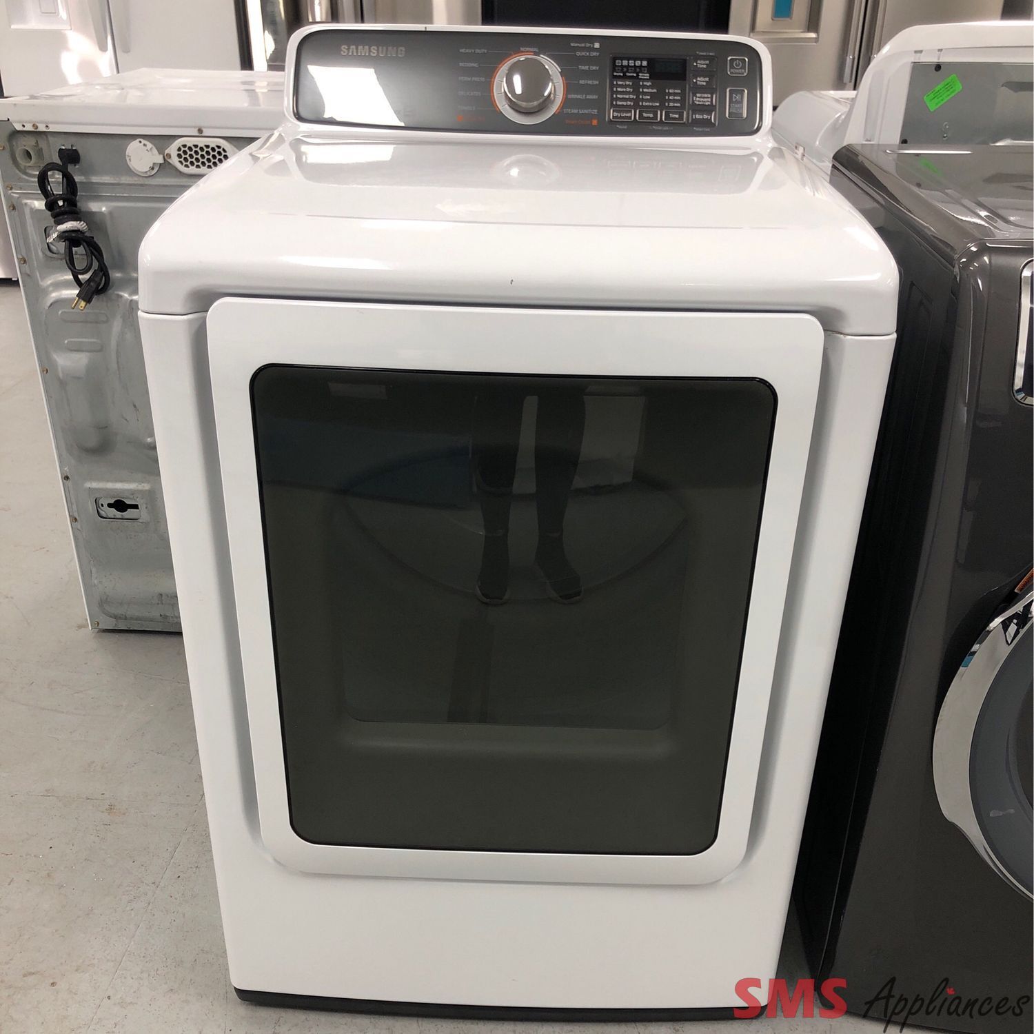 Samsung 7.4 Cu.Ft Electric Front-Load Dryer DV48J7770EW