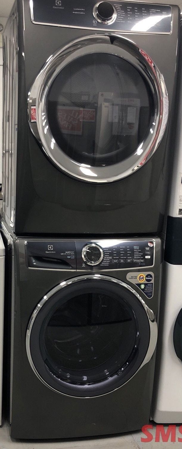 Open Box-Scratch and Dent Electrolux Front-Load Washer & Dryer Set  ELFW7637AT2/EFMC627UTT