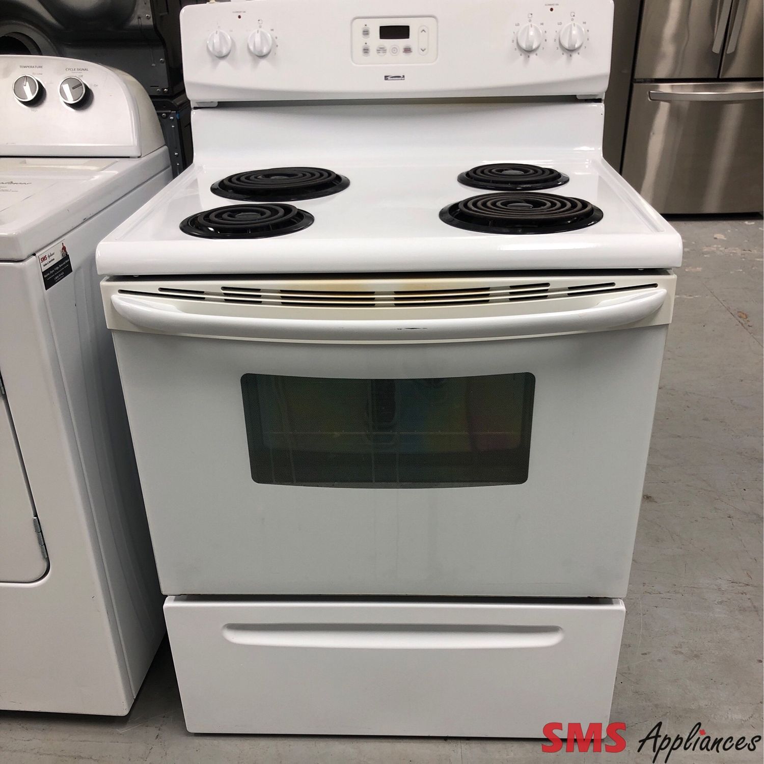 Kenmore 30” Coil-Top Range C970-502721