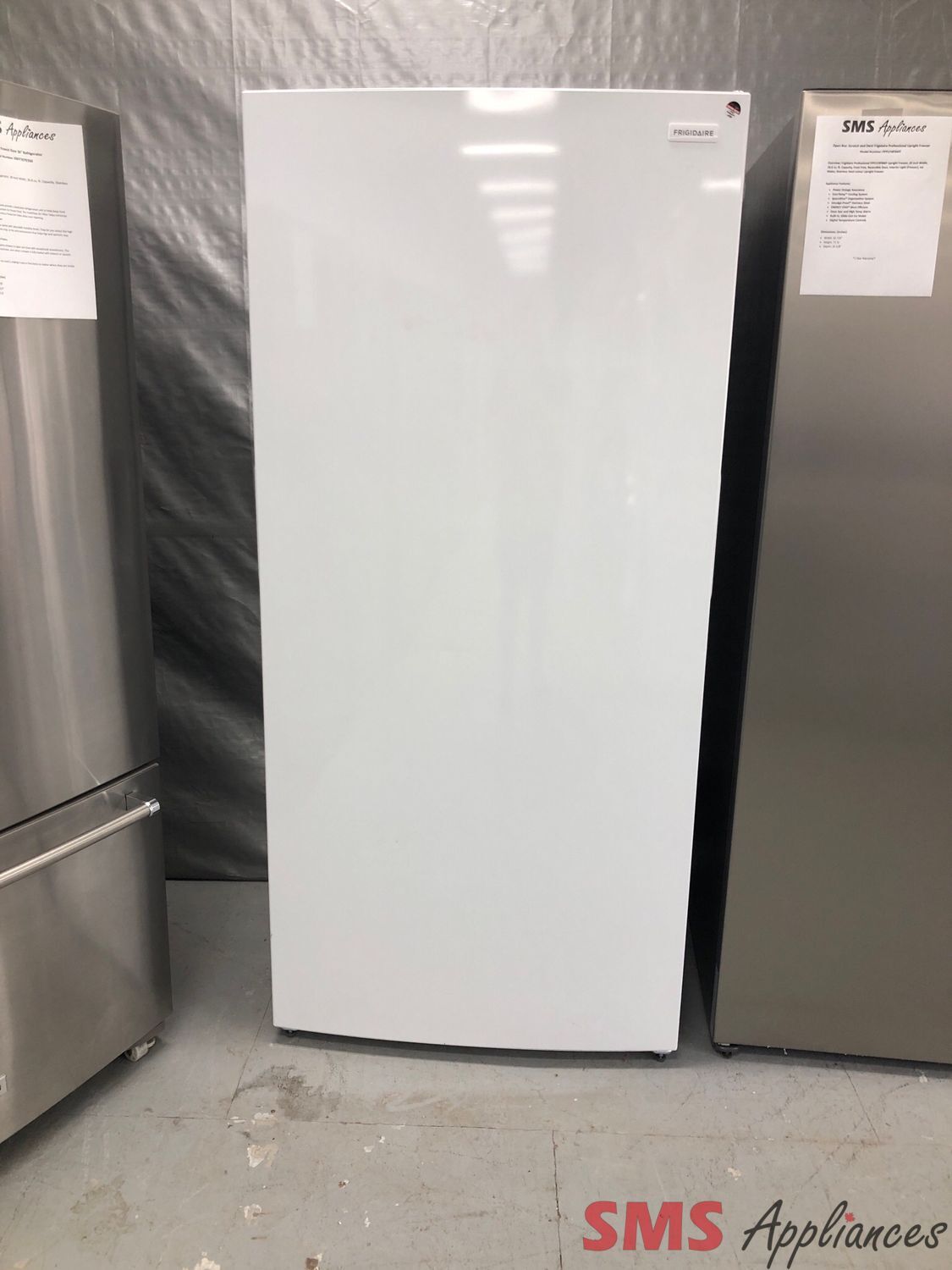 Open Box-Scratch and Dent Frigidaire 20.0 Cu.Ft Upright Freezer FFUE2022AW