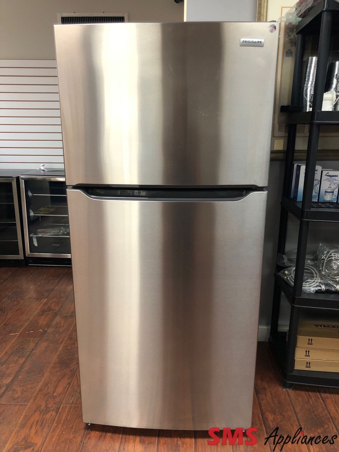 Open Box-Scratch and Dent Frigidaire 18.3 Cu.Ft Top Freezer Refrigerator  FFTR1835VS