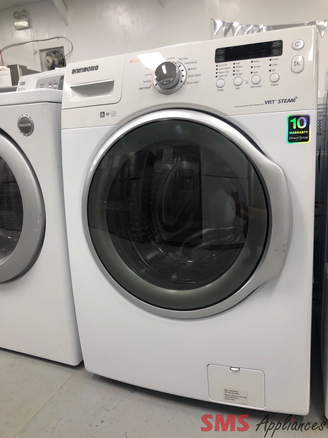 Samsung 4.3 Cu.Ft Front-Load Washer WF331ANW