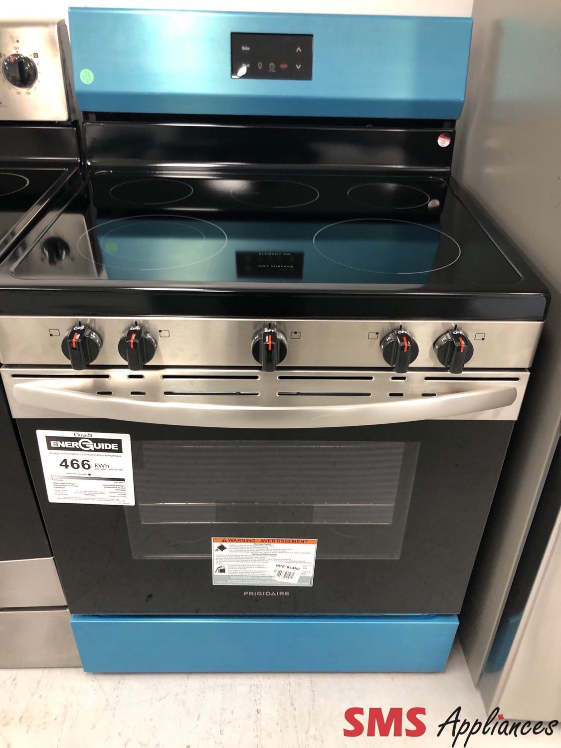 Open Box-Scratch and Dent Frigidaire 30”Glass-Top Range  FCRE305C