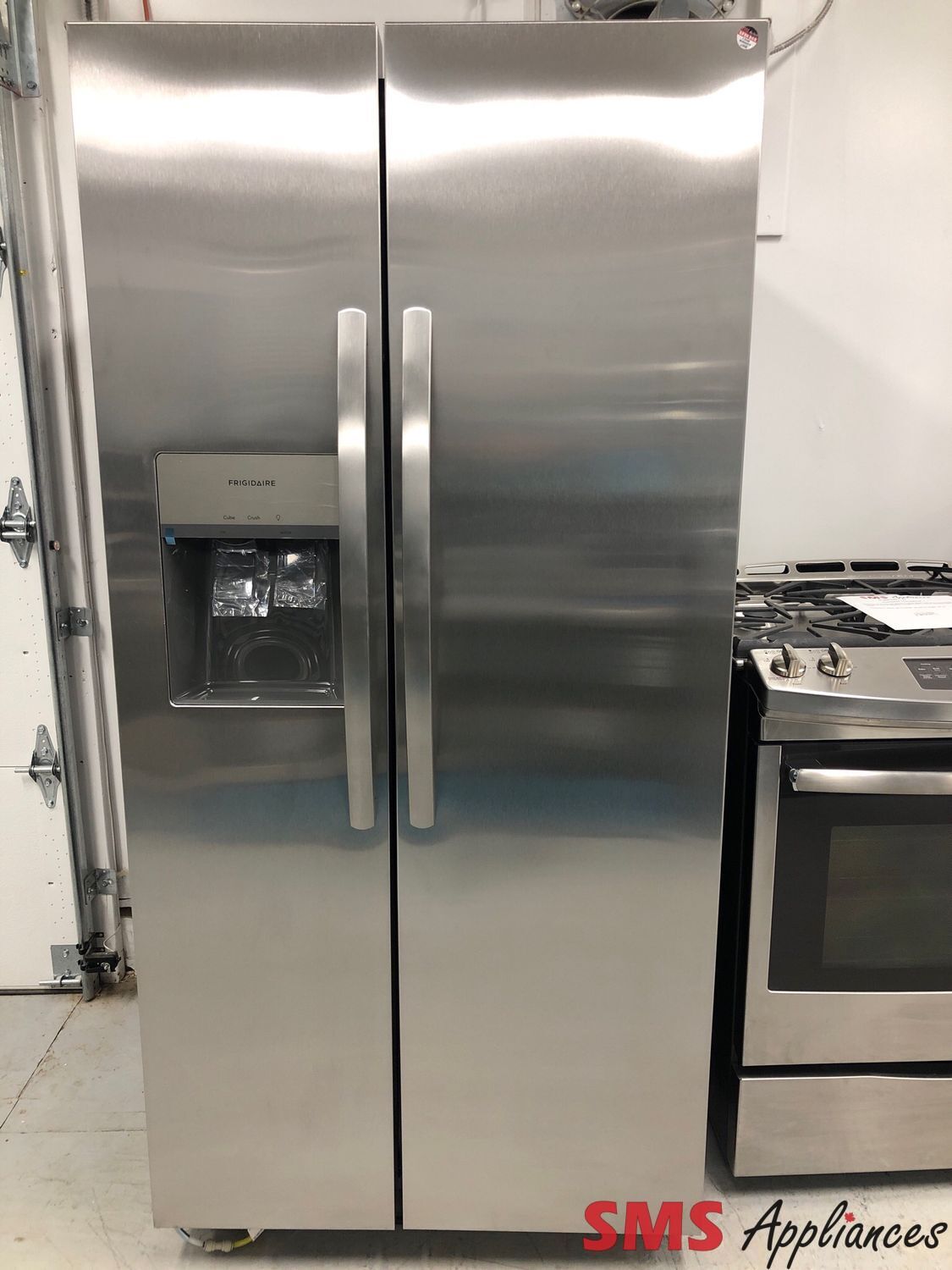 Open Box-Scratch and Dent Frigidaire 33” Side By Side Refrigerator  FRSS2323AS