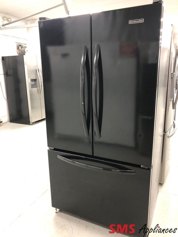 Kitchen Aid 36” French Door Refrigerator KBFS25EVBL00