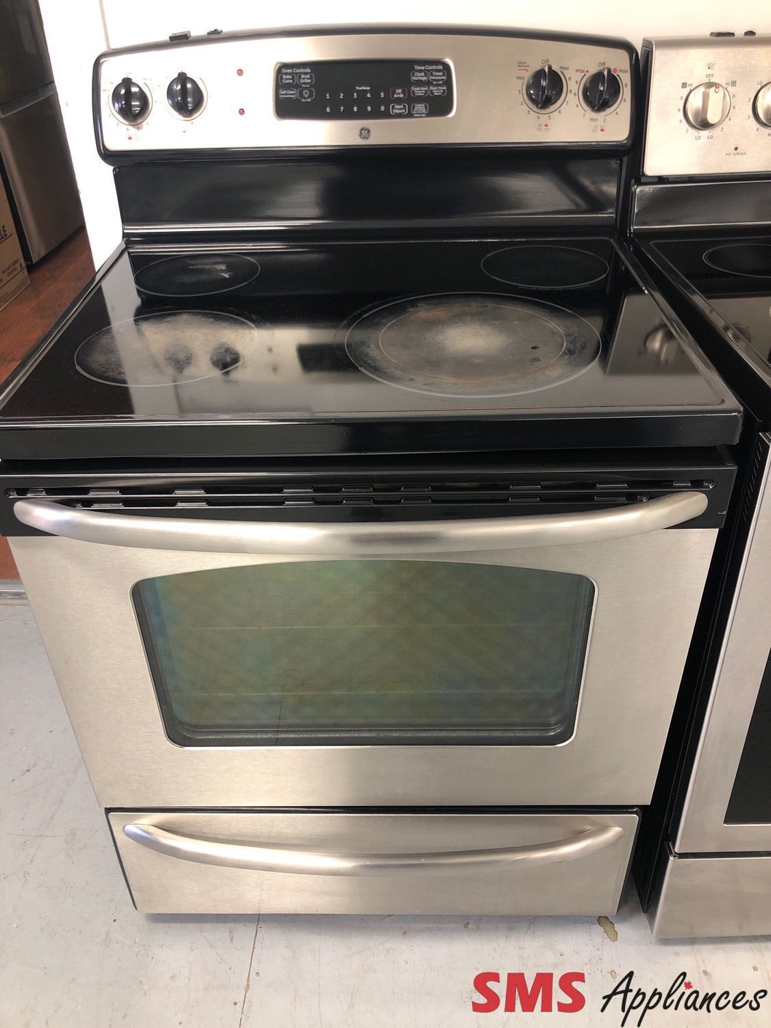 GE 30” Glass-Top Range JCBP660ST1SS