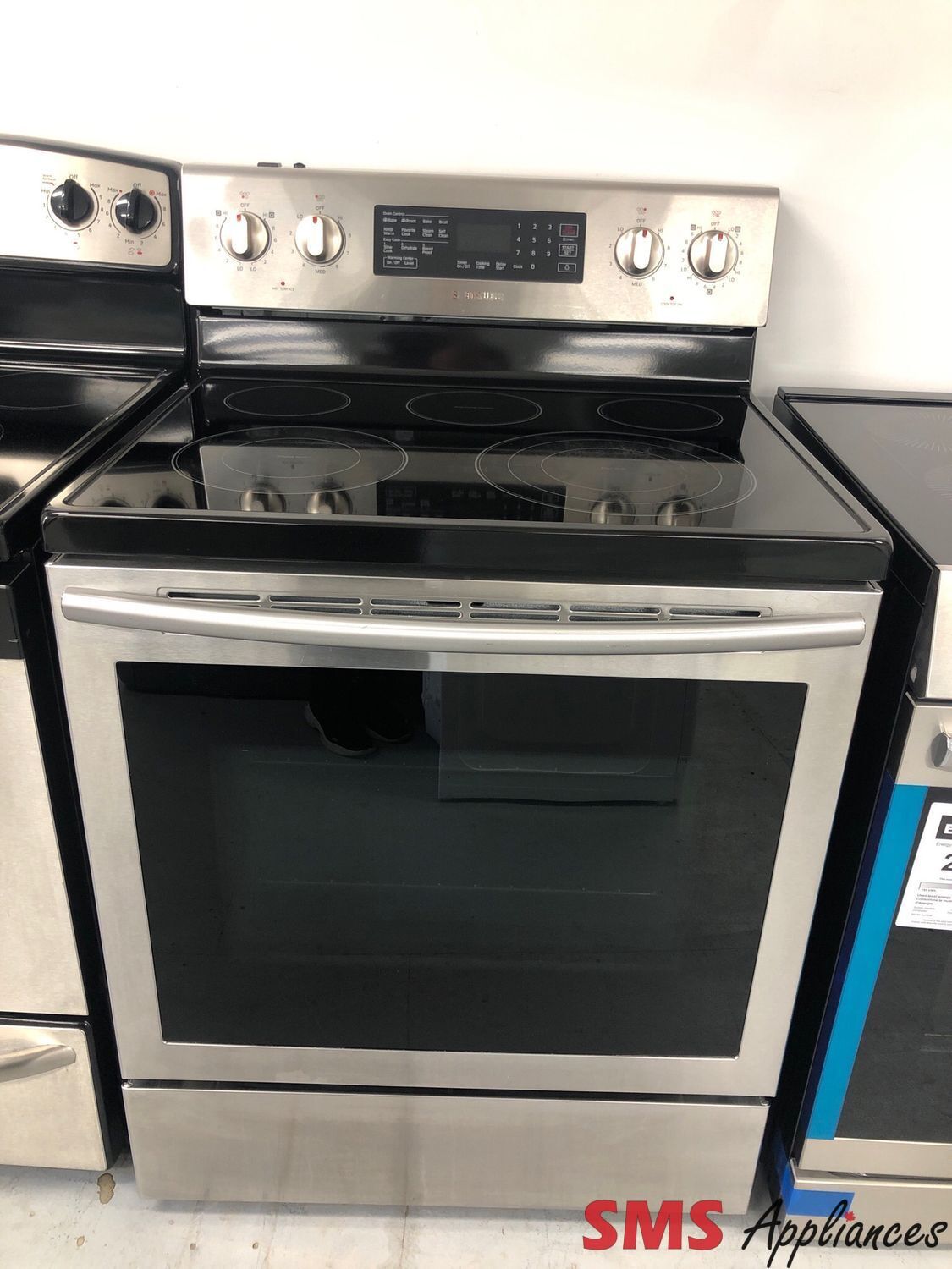 Samsung 30” Glass-Top Range NE59J7630SS