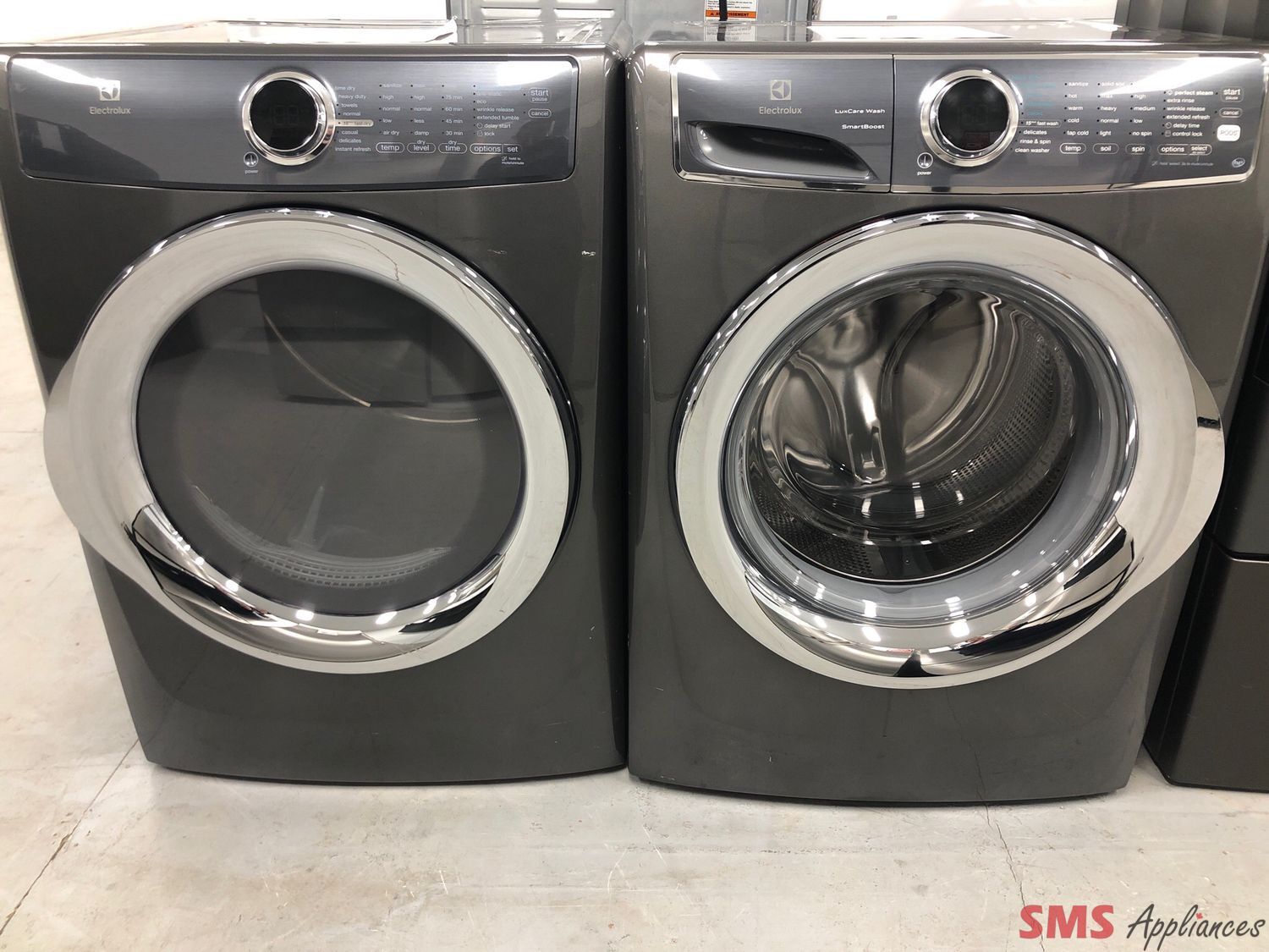 Electrolux Front-Load Washer and Dryer Set EFLS627UTT1/EFMC517STT0