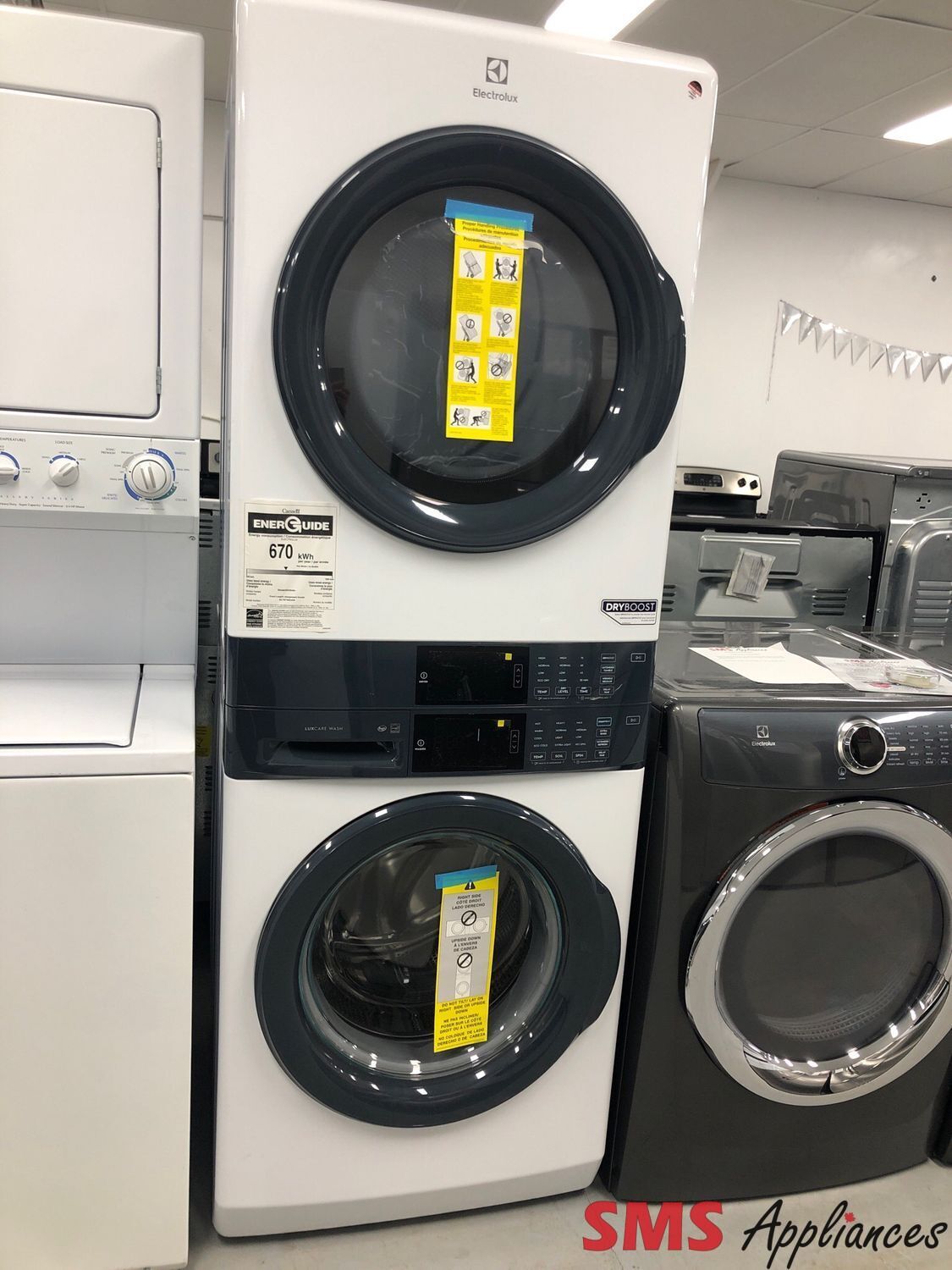 Open Box-Scratch and Dent Electrolux Laundry Tower  ELTE730CAW