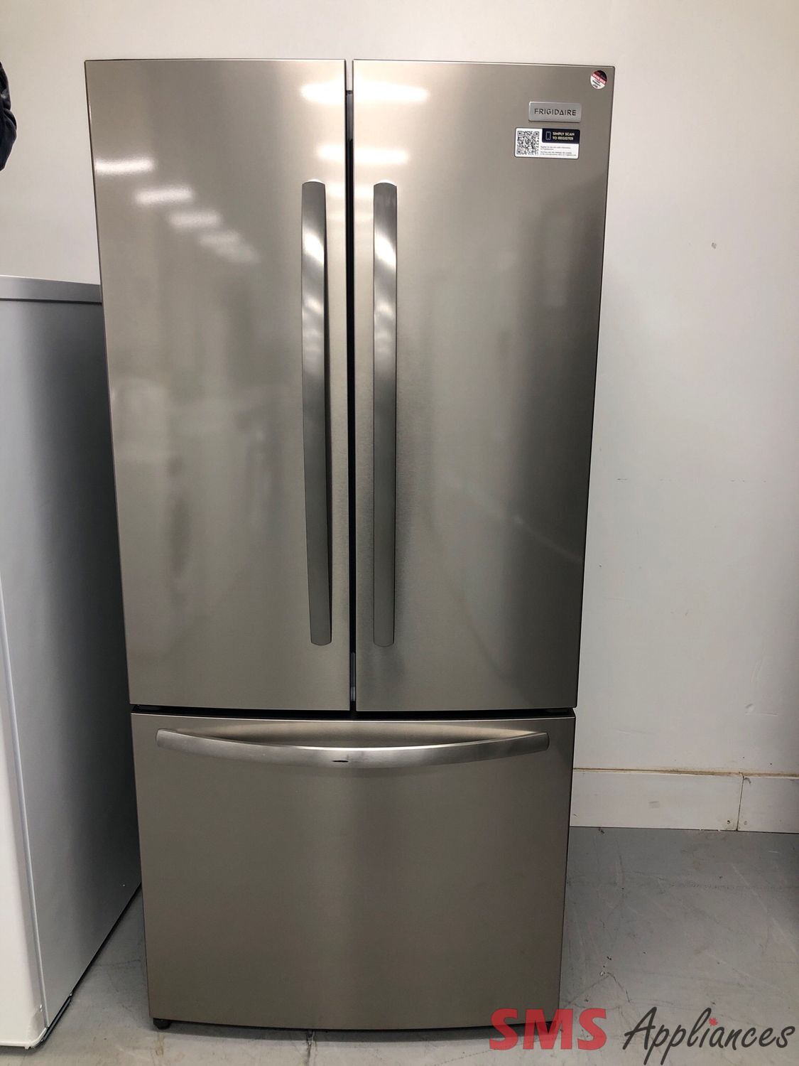 Open Box-Scratch and Dent Frigidaire 17.6 Cu.Ft French Door Refrigerator FRFG1723AV