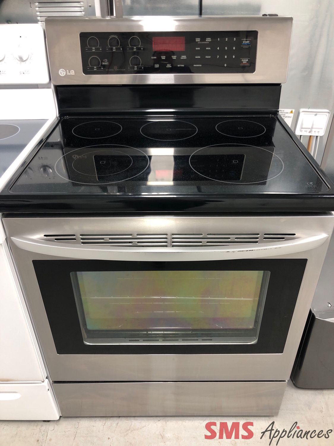 LG 30” Glass-Top Range LRE6323ST