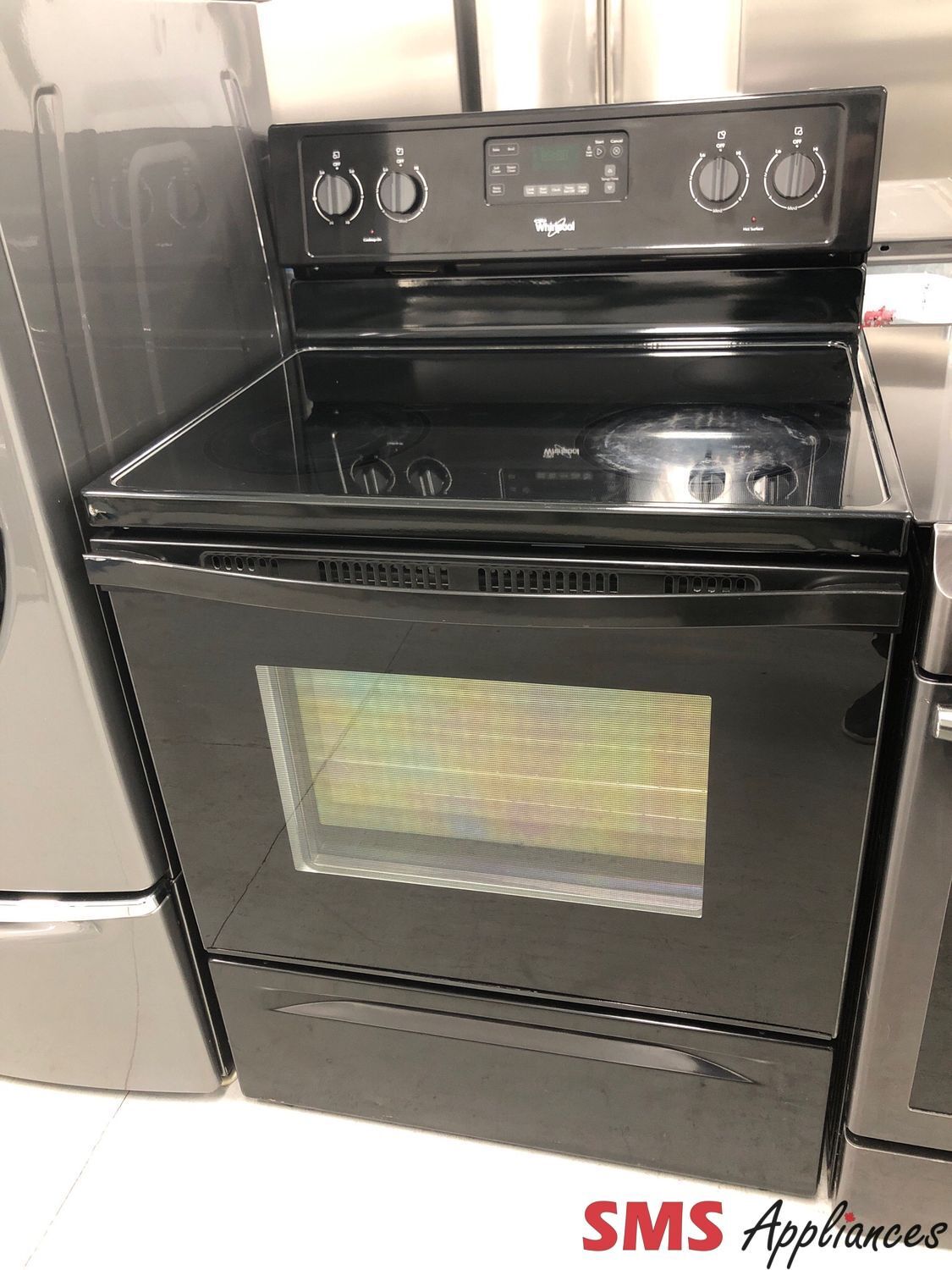 Whirlpool 30” Glass-Top Range YWFE515S0EB1