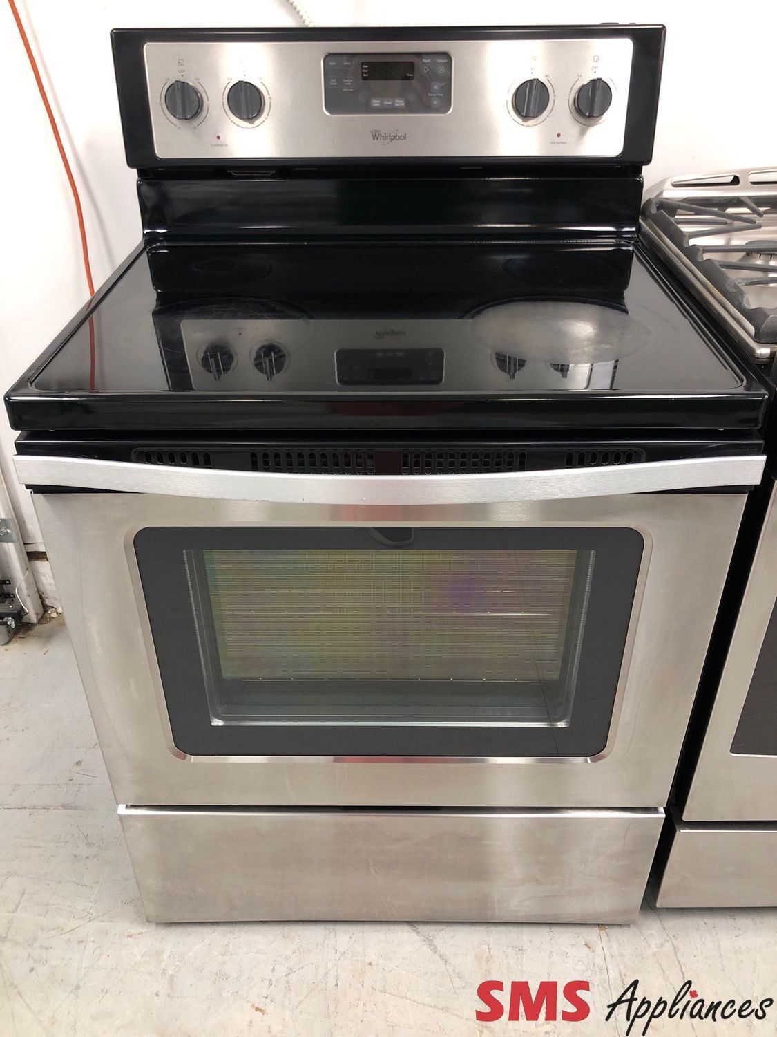Whirlpool 30” Glass-Top Range YWFE510S0ES0