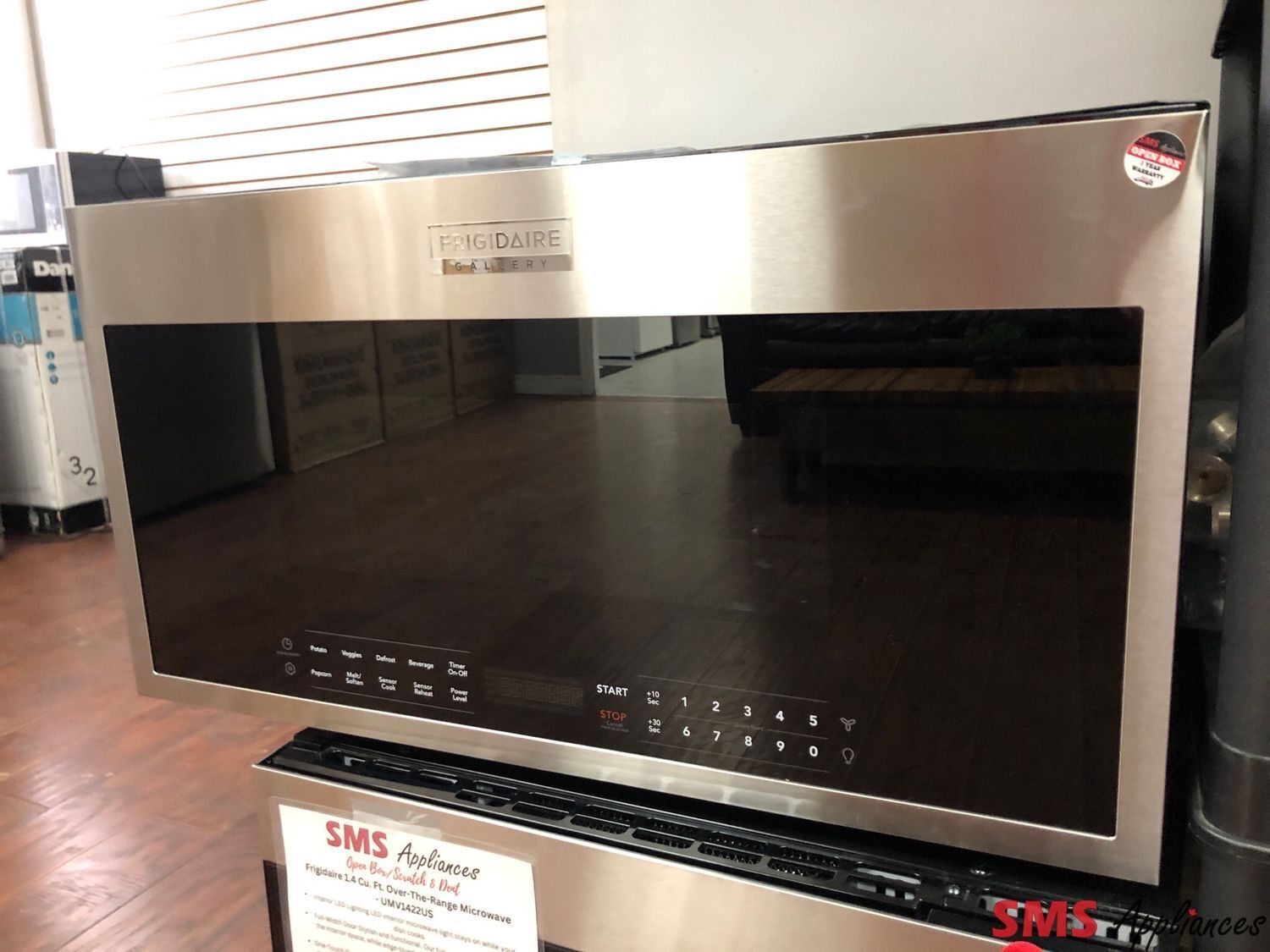Open Box-Scratch and Dent Frigidaire Gallery Over-The-Range Microwave  GMOS1964AF