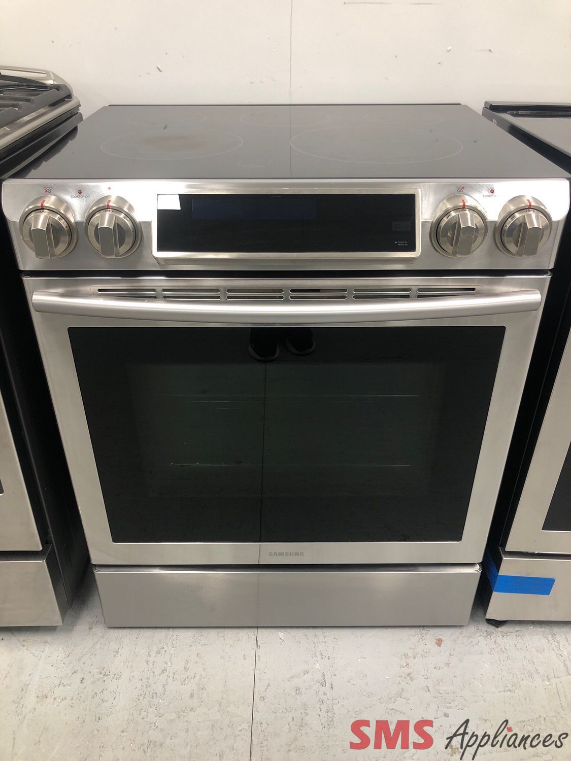 Samsung 30” Front Control Electric Range NE58F9500SS