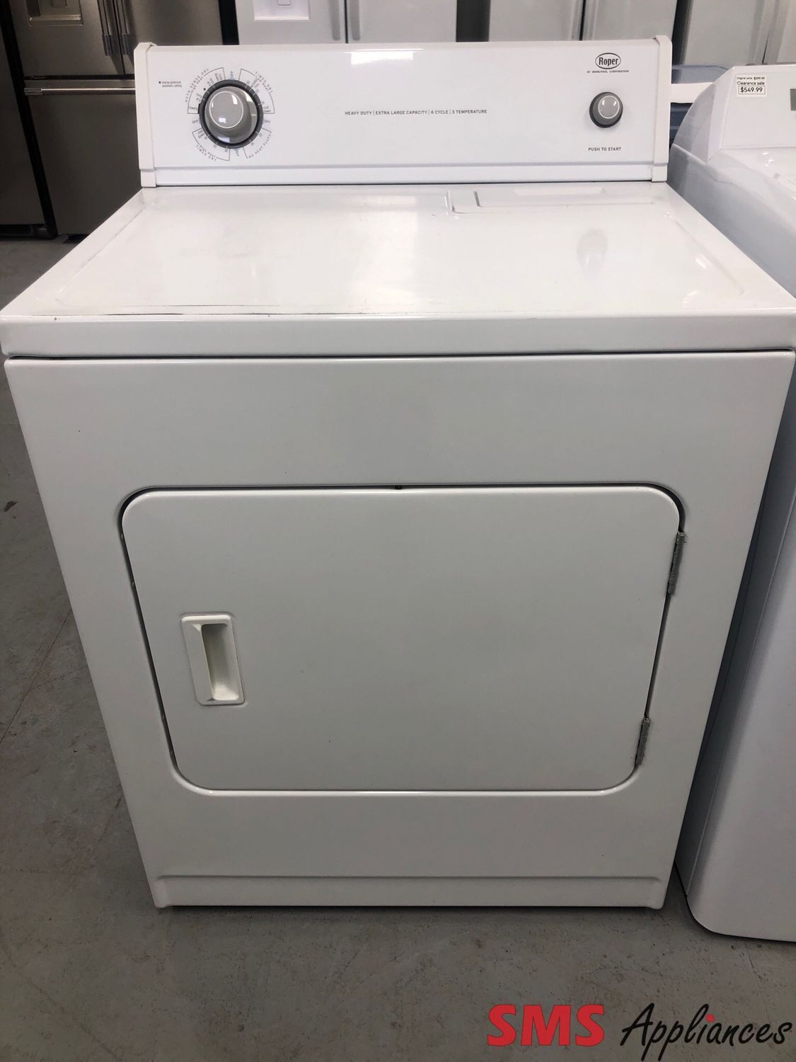 Roper (by Whirlpool) Electric Dryer YREX6634RQ1