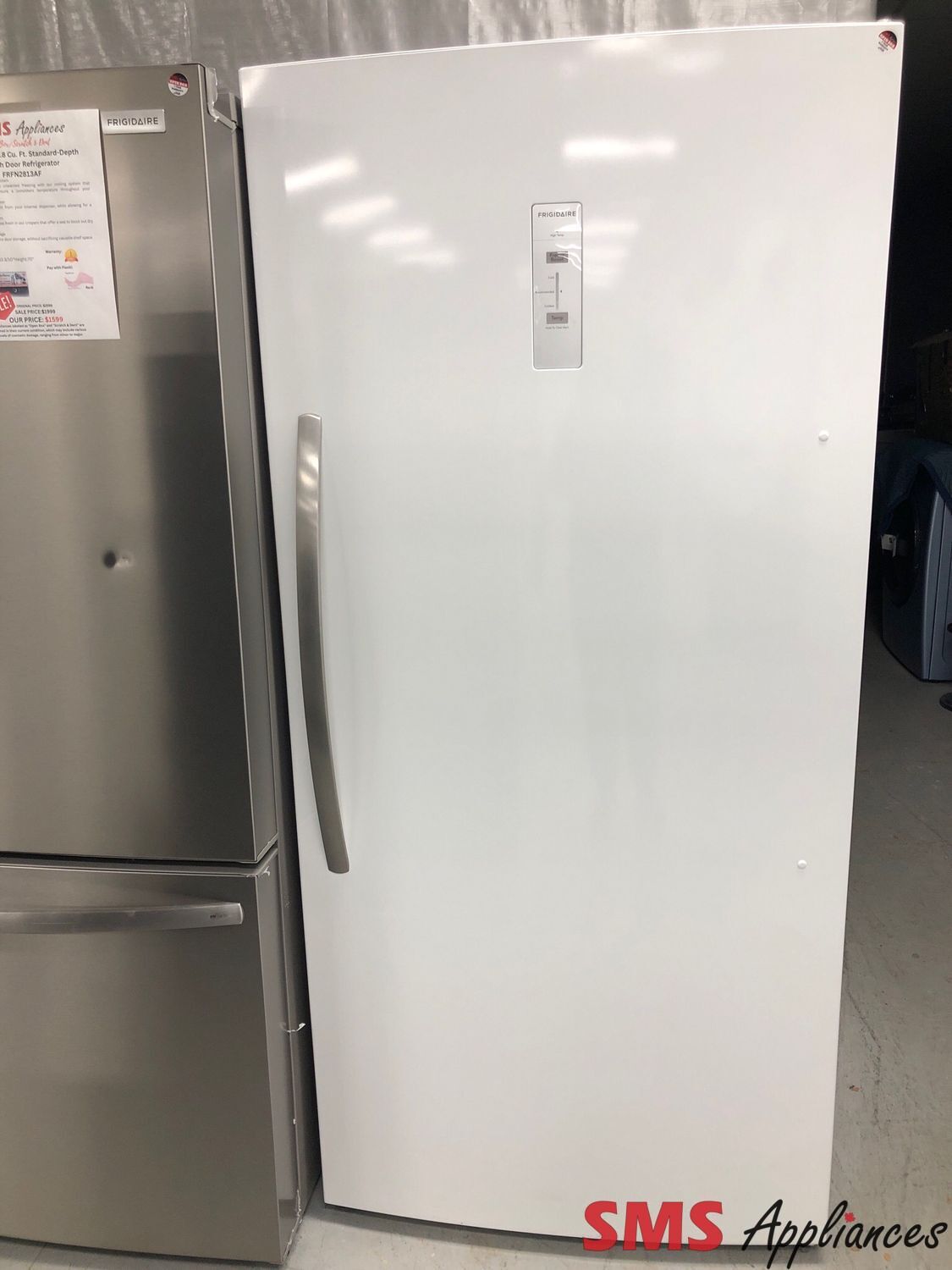 Open Box-Scratch and Dent Frigidaire 20.0 Cu.Ft Upright Freezer FFUE2024AW