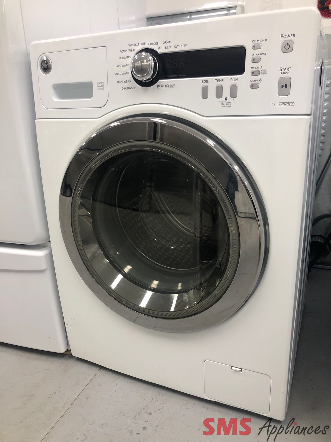 GE 24” Front-Load Washer WCVH4800K2WW