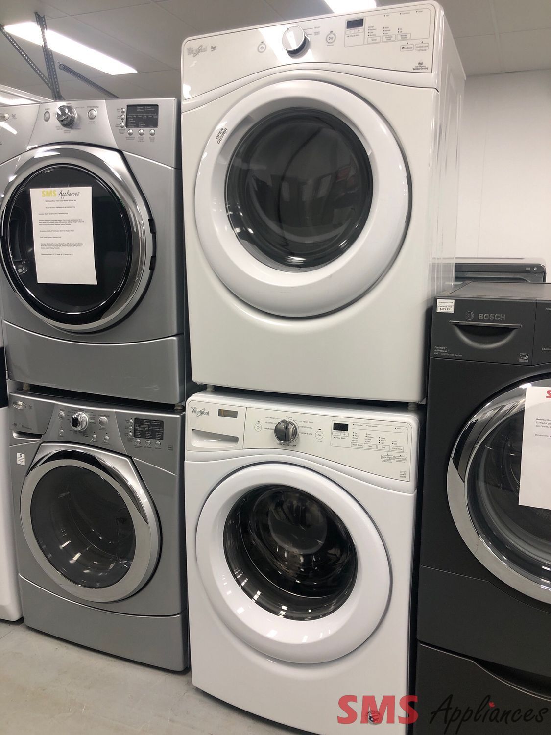 Whirlpool Front-Load Washer & Dryer Set WFW75HEFW0/ YWED72HEDW0