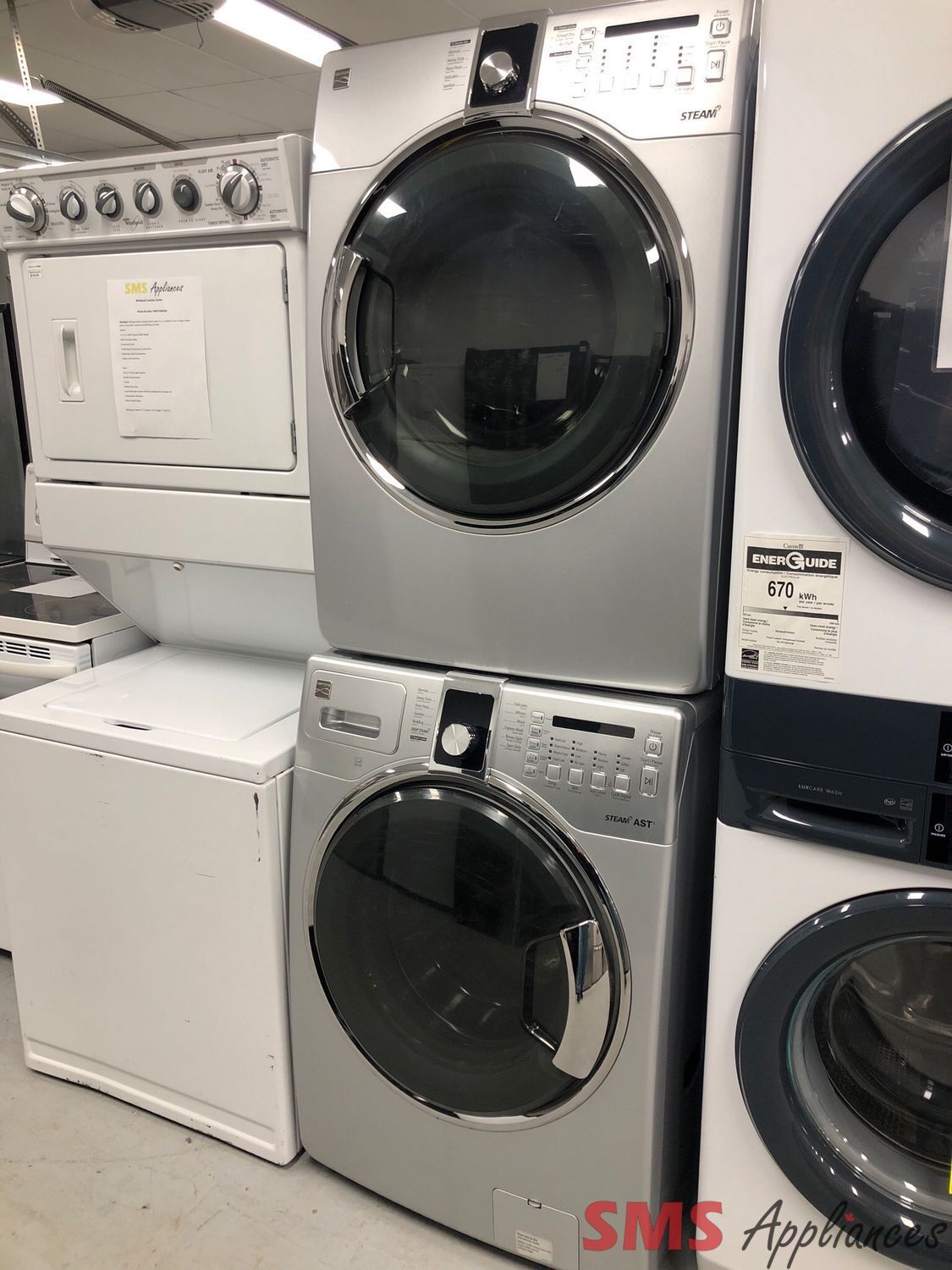 Kenmore Front-Load Washer & Dryer Set  592-49157/592-89157