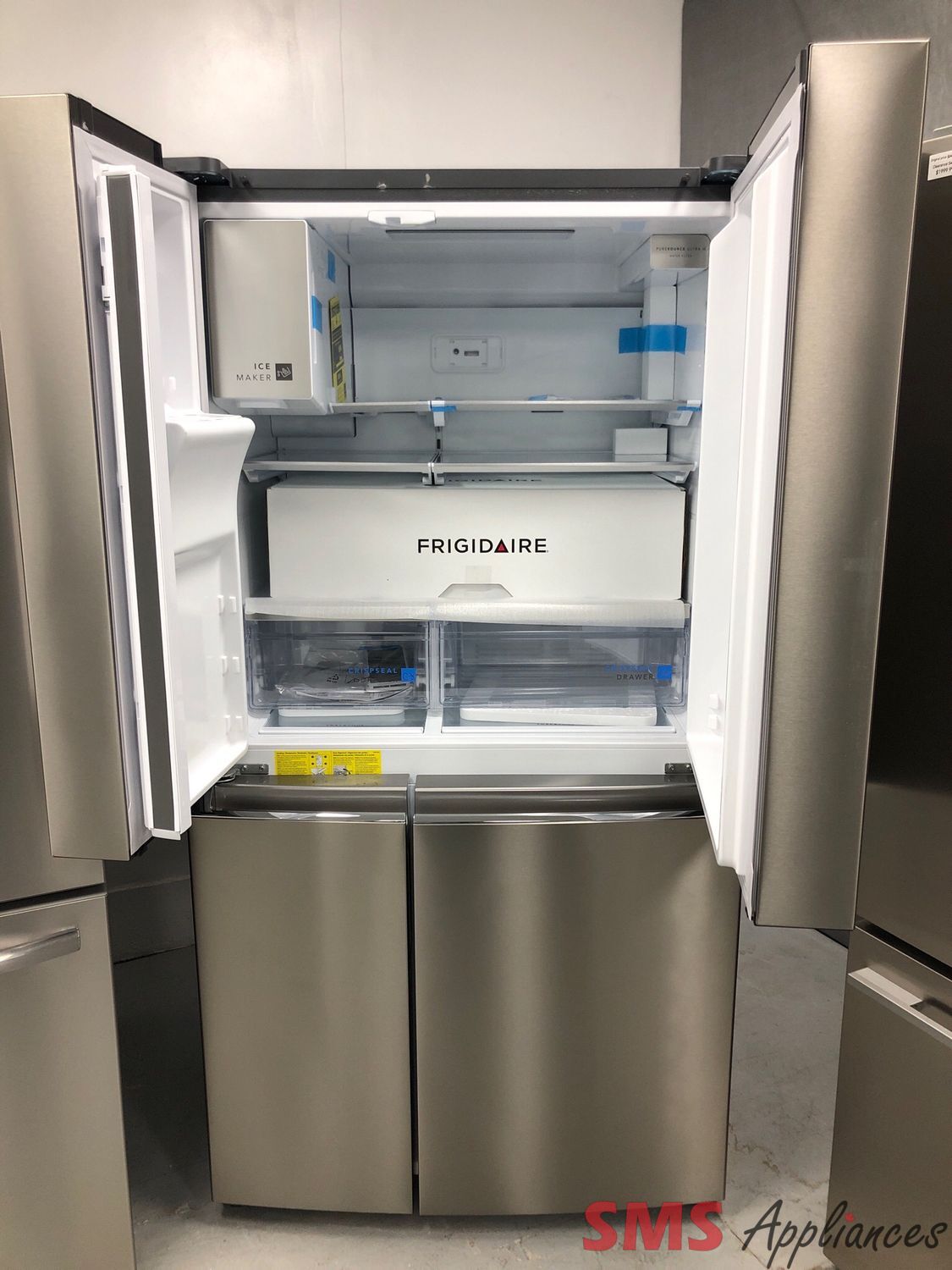 Open Box-Scratch and Dent Frigidaire Gallery 36” Counter Depth 4 Door Refrigerator GRQC2255BF