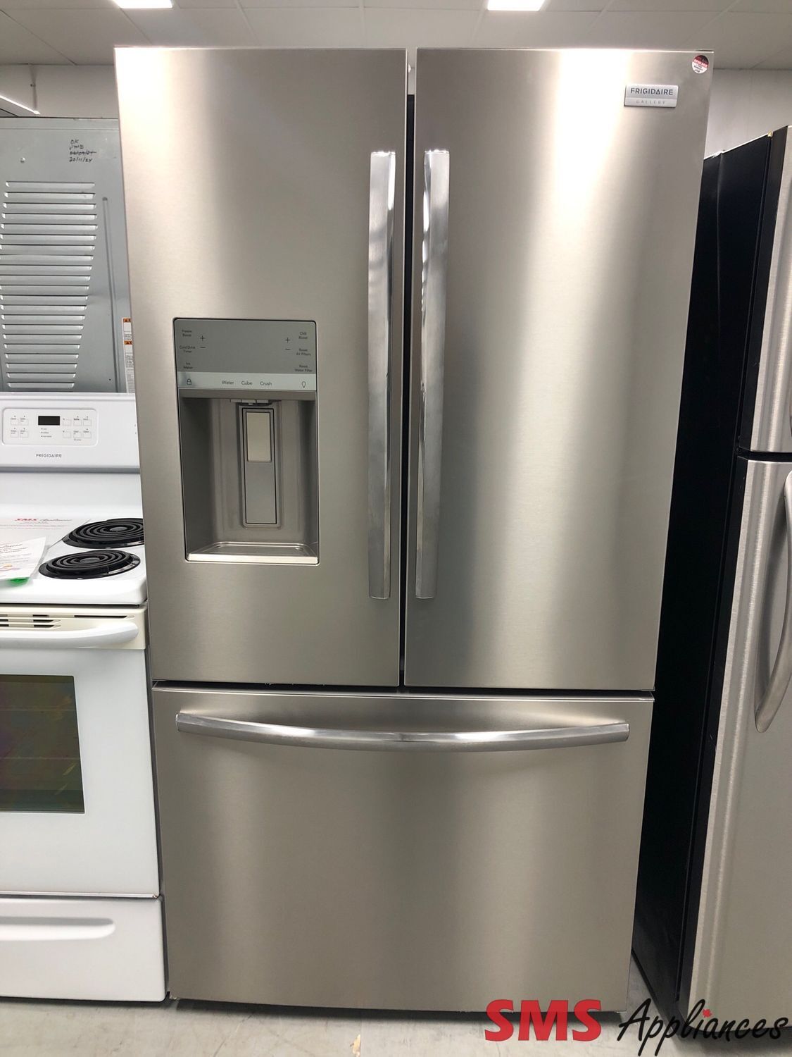Open Box-Scratch and Dent Frigidaire Gallery 36” Counter Depth French Door Refrigerator GRFC2353AF