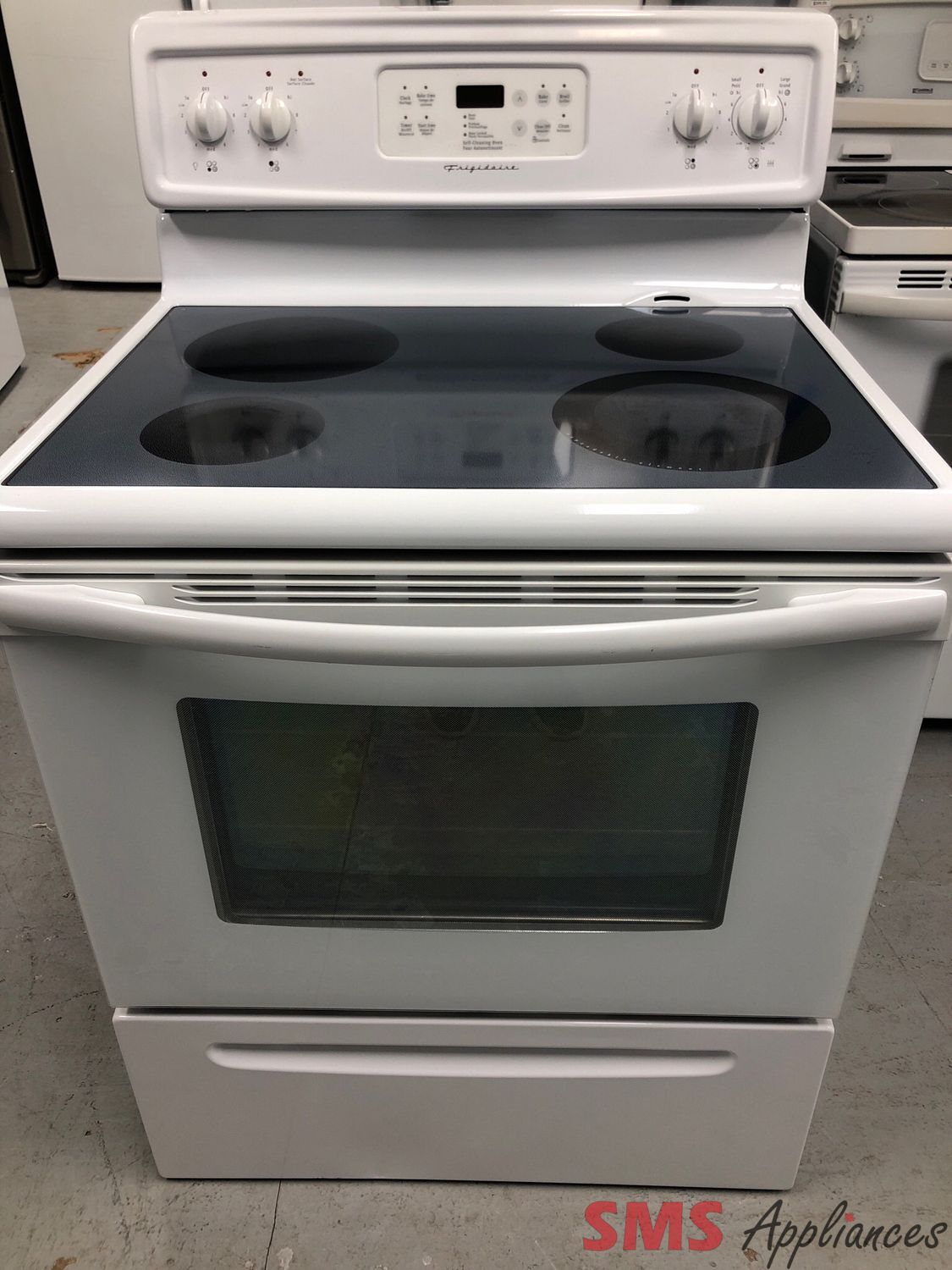 Frigidaire 30” Glass-Top Range CFEF372ES2