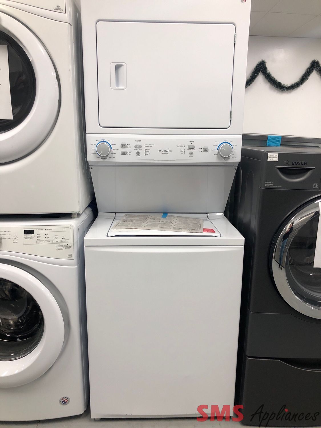 Open Box-Scratch And Dent Frigidaire Laundry Centre FLCE752CAW