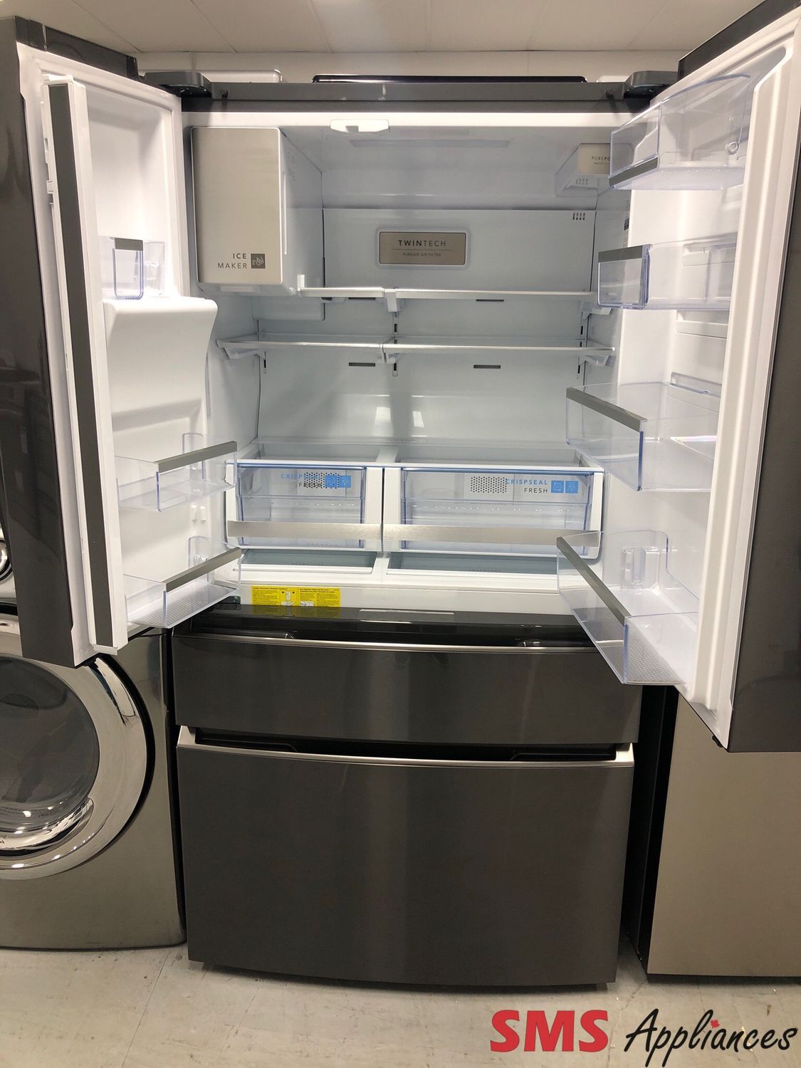 Open Box-Scratch and Dent Frigidaire Gallery 21.5 Cu.Ft Counter Depth 4 Door Refrigerator GRMC2273CD