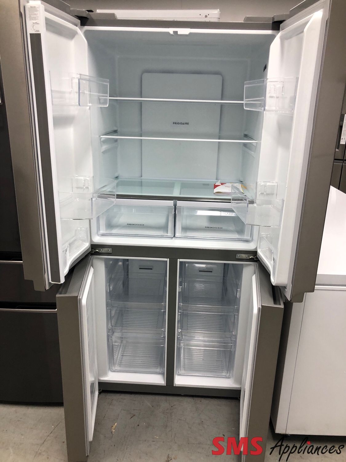 Open Box-Scratch and Dent Frigidaire 17.4 Cu.Ft 4 Door Refrigerator  FRQG1721AV