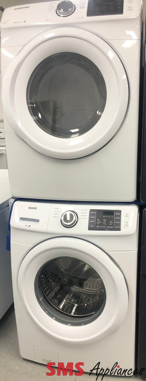 Samsung Front-Load Washer & Dryer Set WF42H5000AW/DV42H5000EW