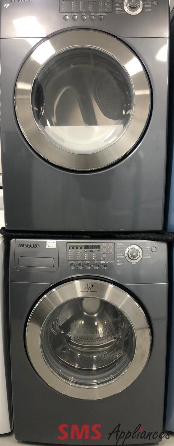 Samsung Front-Load Washer & Dryer Set WF317AAG/ DV317AEG